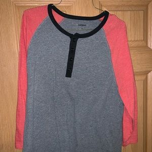XL Express 3/4 Sleeve Henley